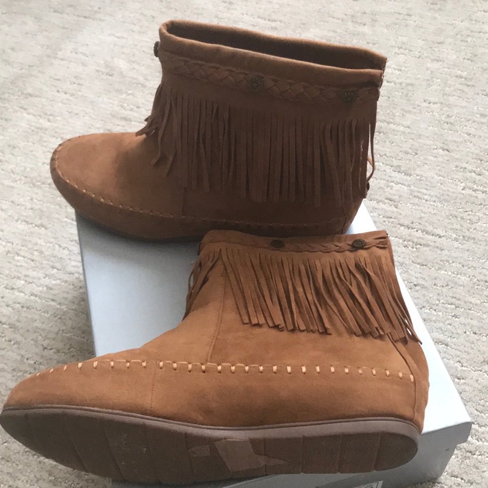 Soft Suede Ankle Boots